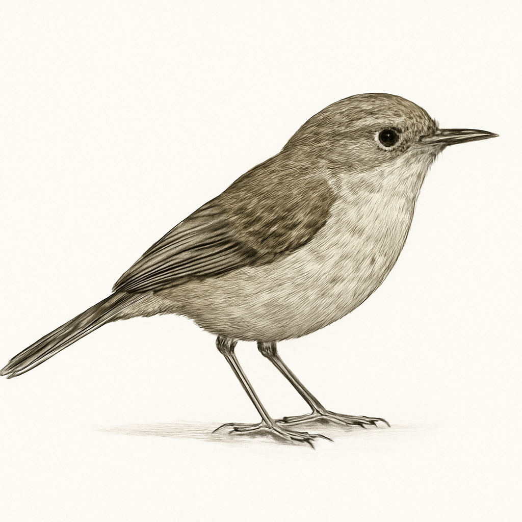 Illustrazione di Slender-billed Thornbill