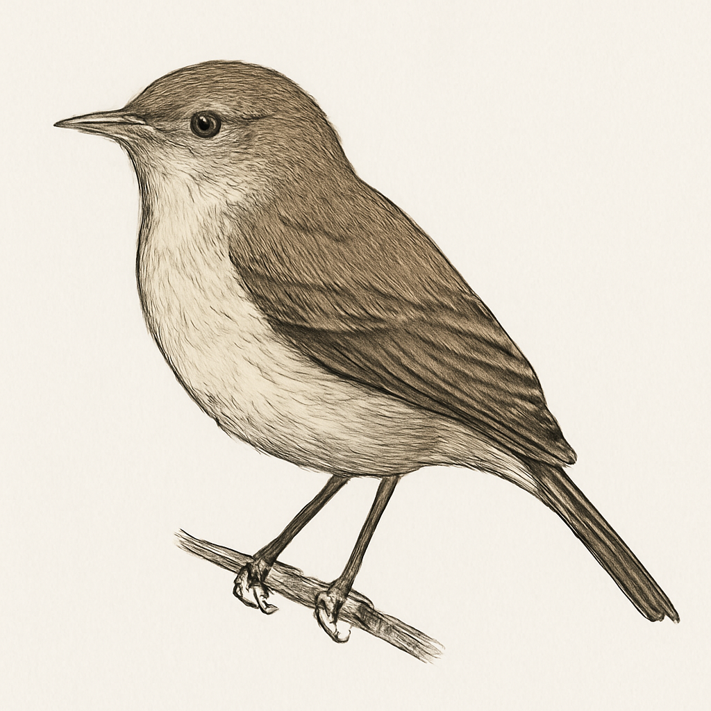 Illustrazione di Western Gerygone