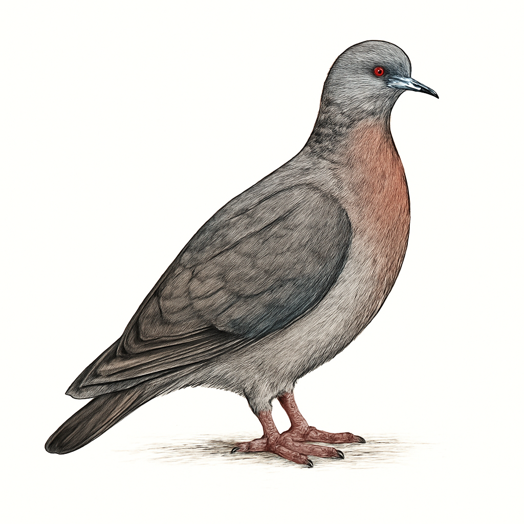 Ilustração de peruvian pigeon