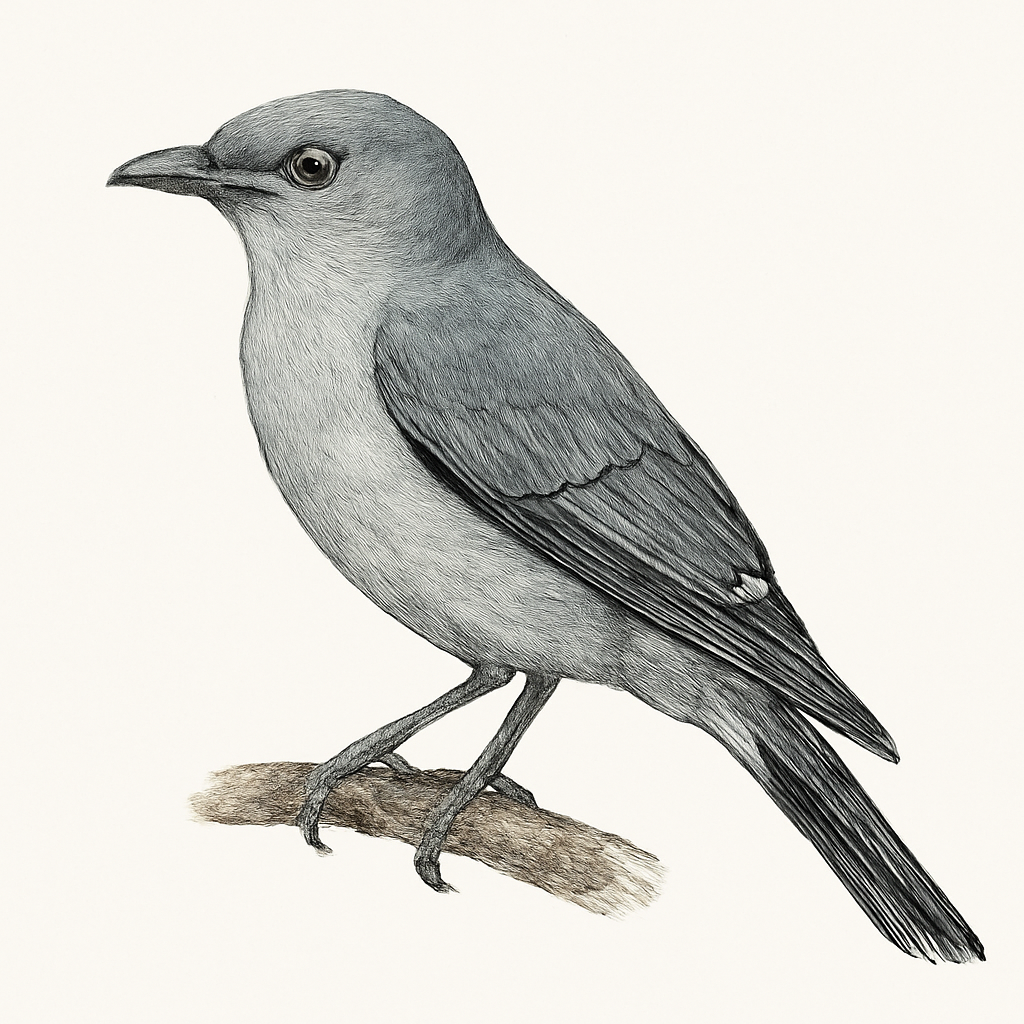 Illustration de Large Cuckooshrike