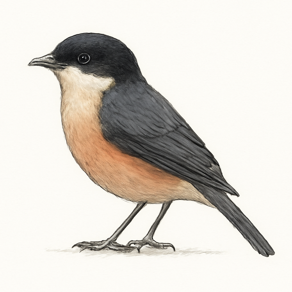 Illustrazione di Black-headed Shrike-Babbler