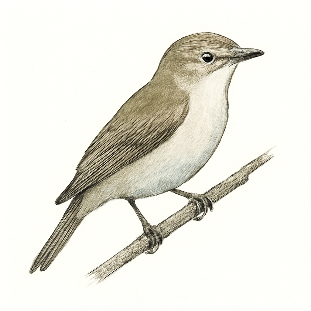 Ilustración de Vireo Gorjeador