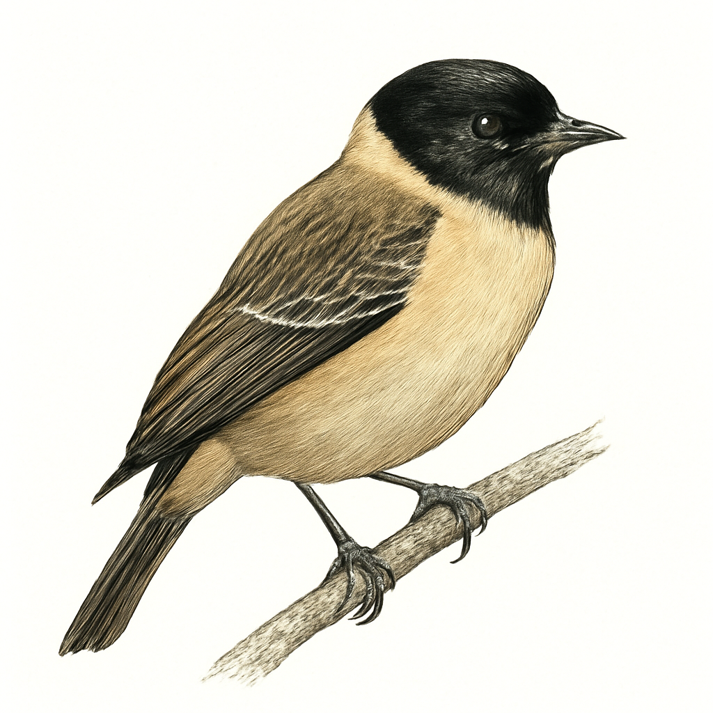 Black-headed Whistler illustration