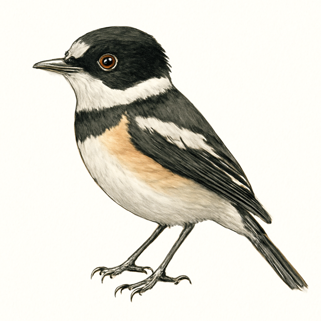 Ilustração de chinspot batis