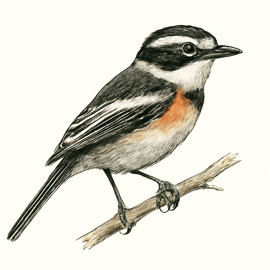 Illustration de Pririt de Vieillot