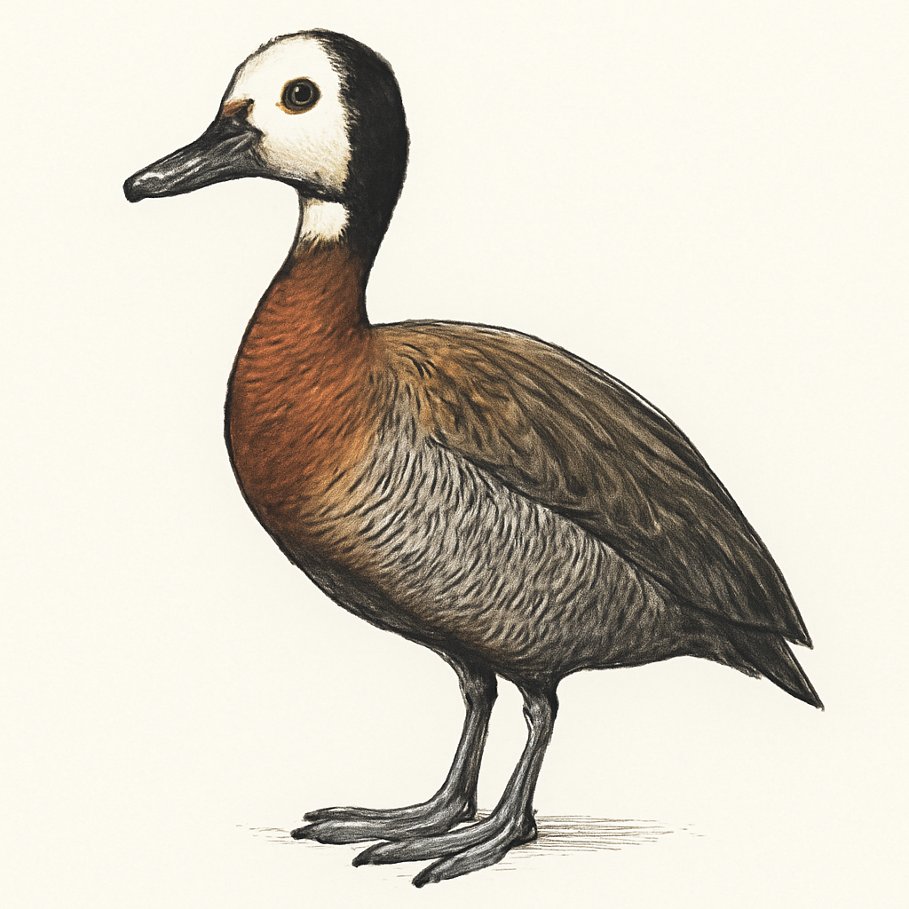 Illustration de Dendrocygne veuf