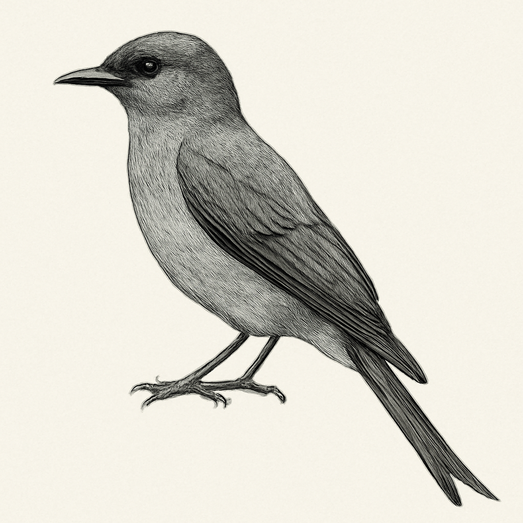 Illustration von Graudrongo