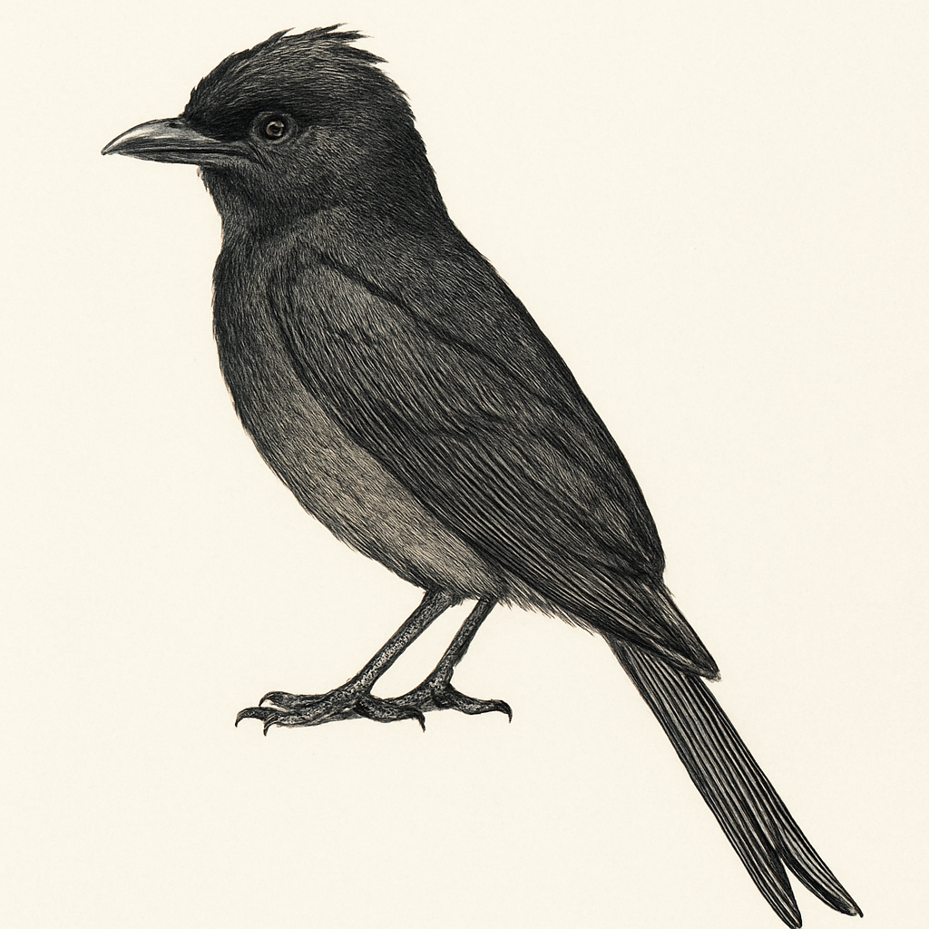 Illustration von Regendrongo