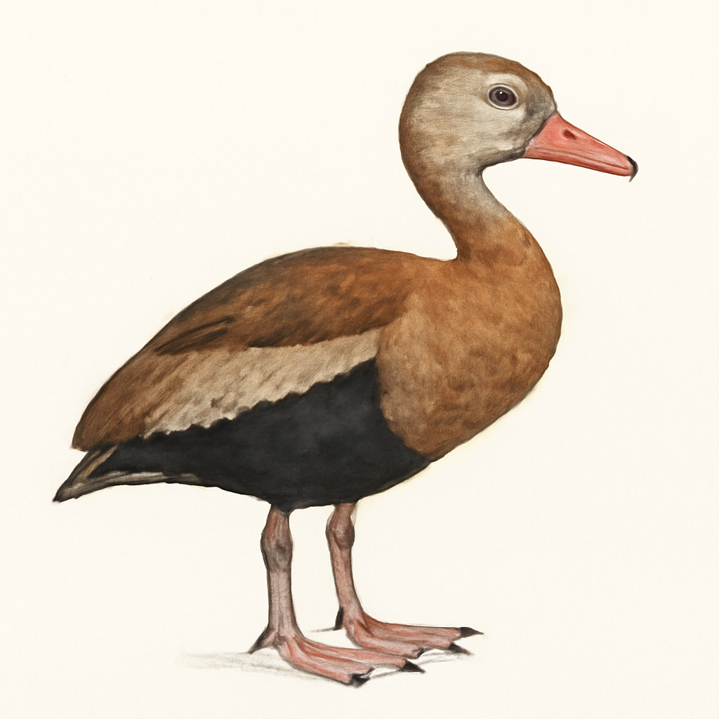 Black-bellied Whistling-Duck illustration