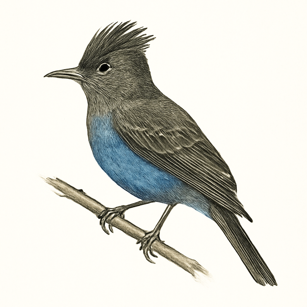 Illustration von Kapmonarch