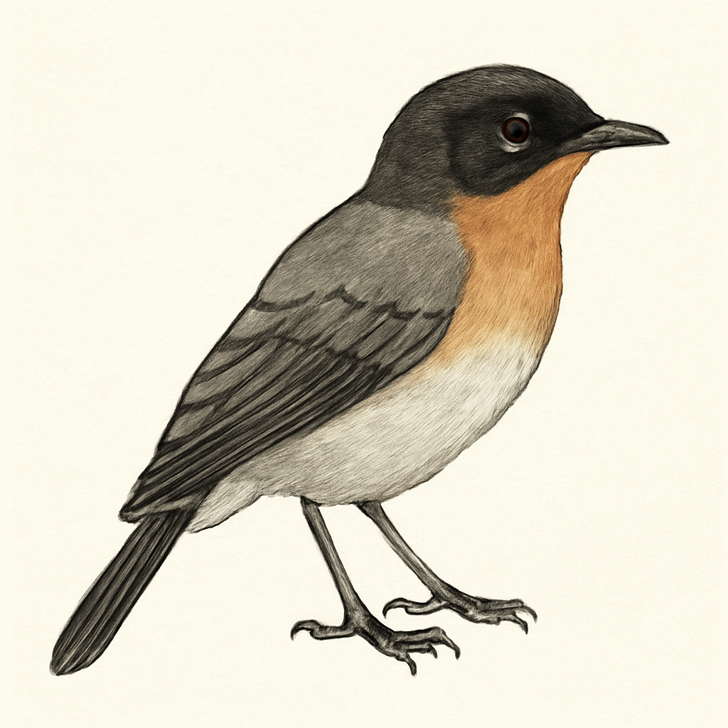 Ilustración de Monarca Carinegro