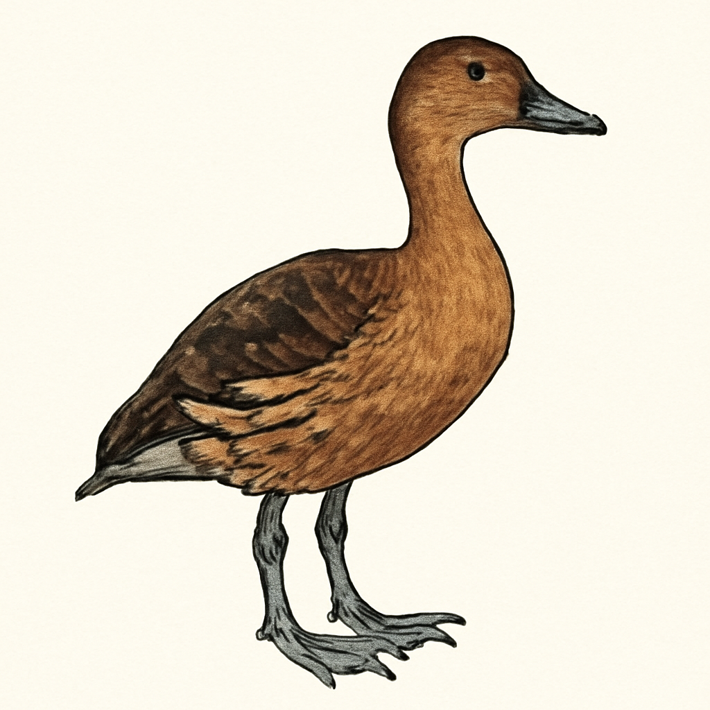 West Indian Whistling-Duck illustration