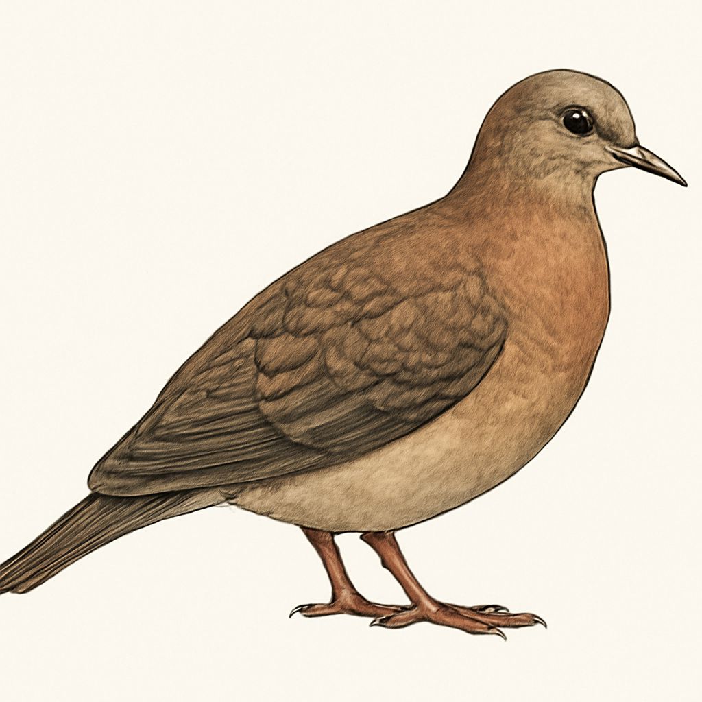 Ilustración de Paloma Perdiz Pechigrís
