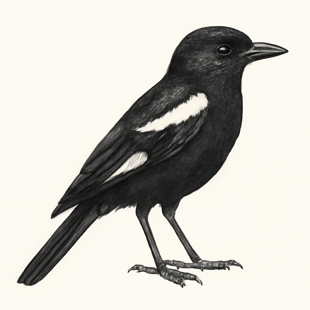 Ilustración de Black Magpie