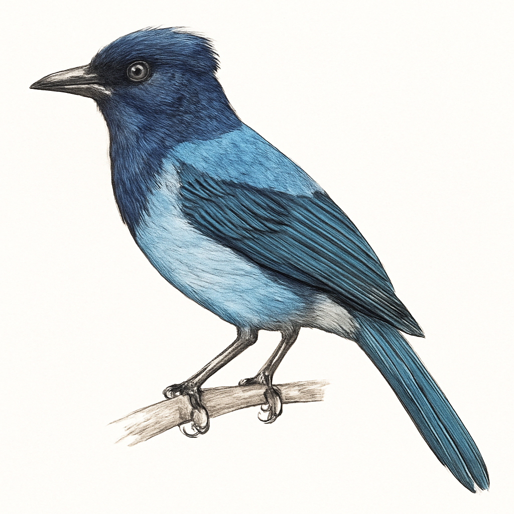 Beautiful Jay illustration