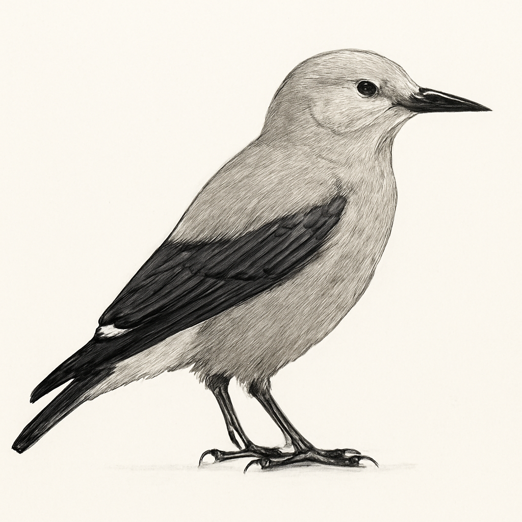 Illustration de Cassenoix d'Amérique