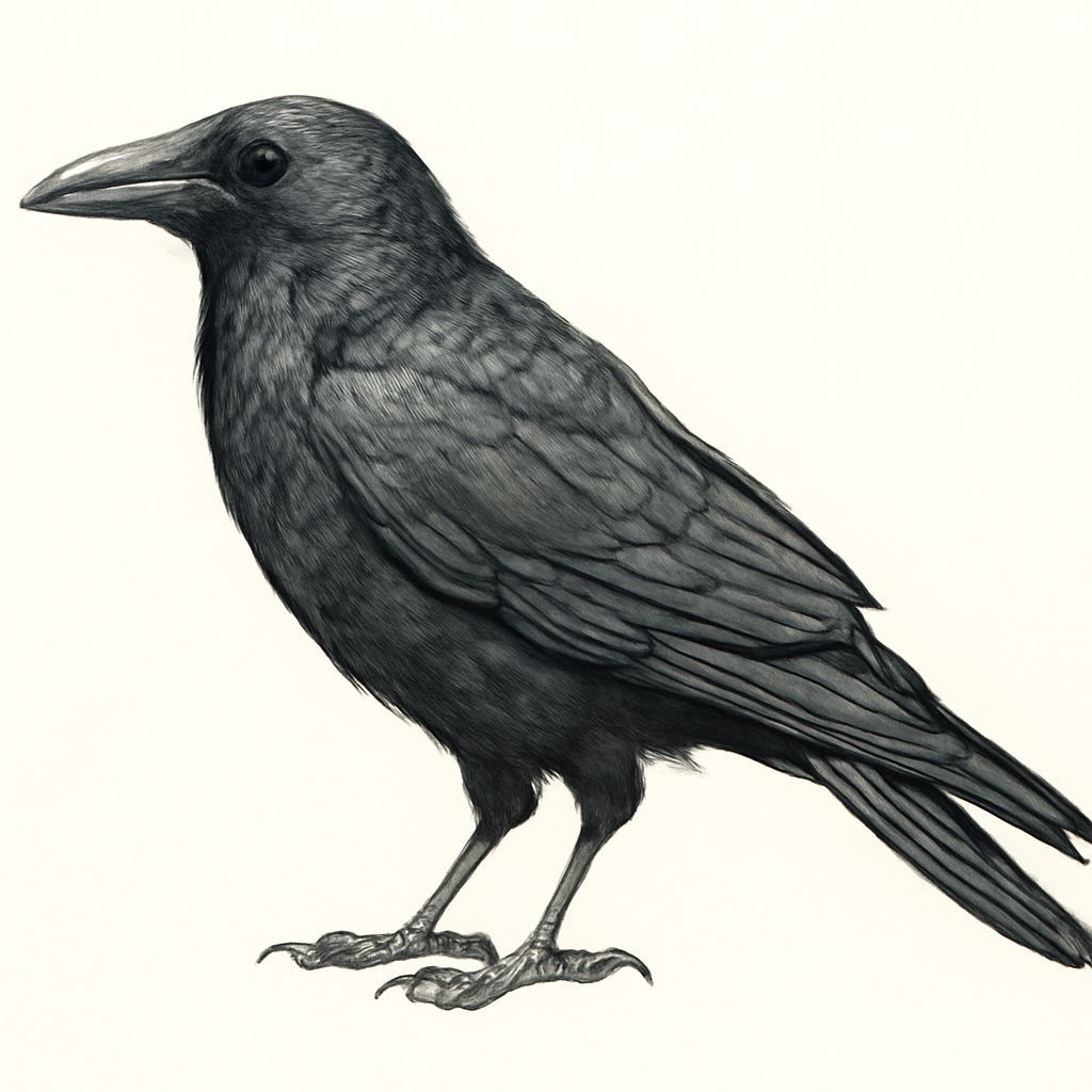 Illustratie van Corvus philippinus