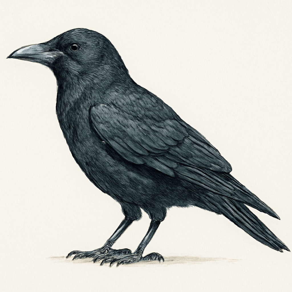 Little Raven illustration