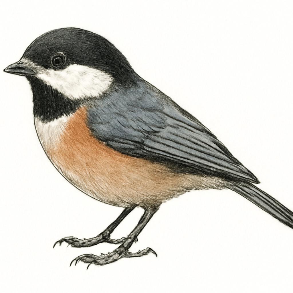 Illustration de Mésange d'Owston