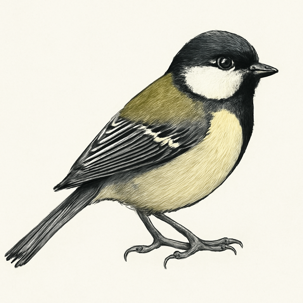 Illustration de Japanese Tit