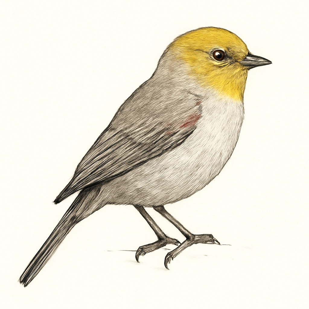 Illustration de Auripare verdin