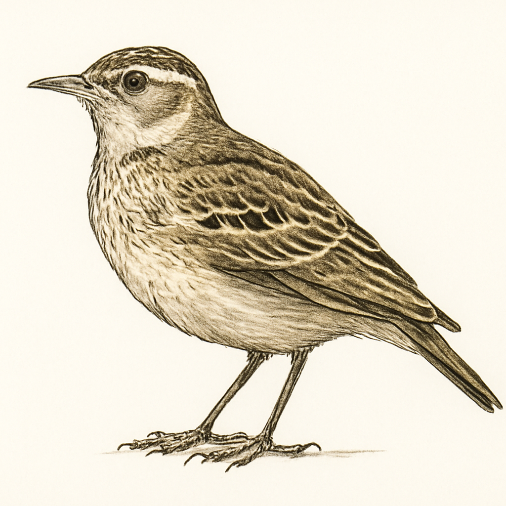 Illustration de Alouette éperonnée