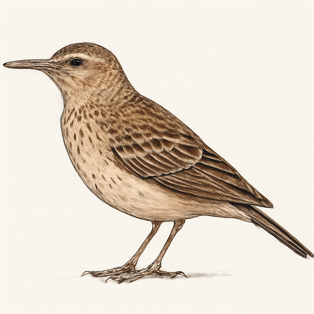Ilustración de Alondra de El Cabo/de Agulhas