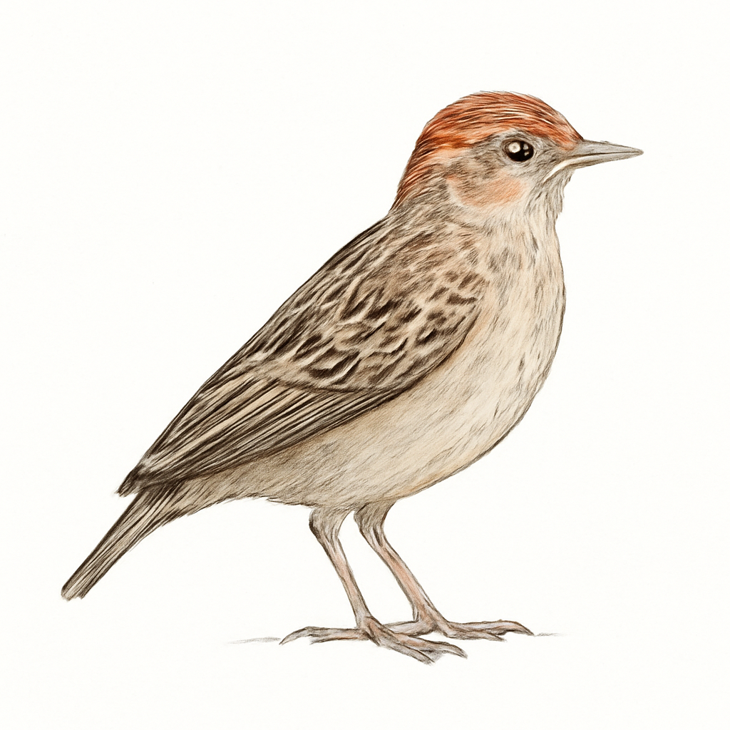 Illustration von Indochinalerche