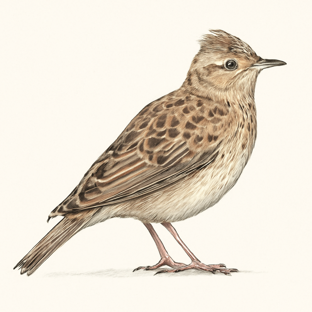 Woodlark illustration