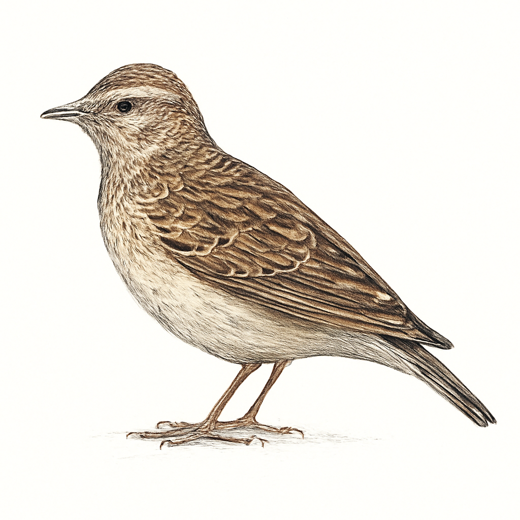 Illustration de Alouette de Sclater