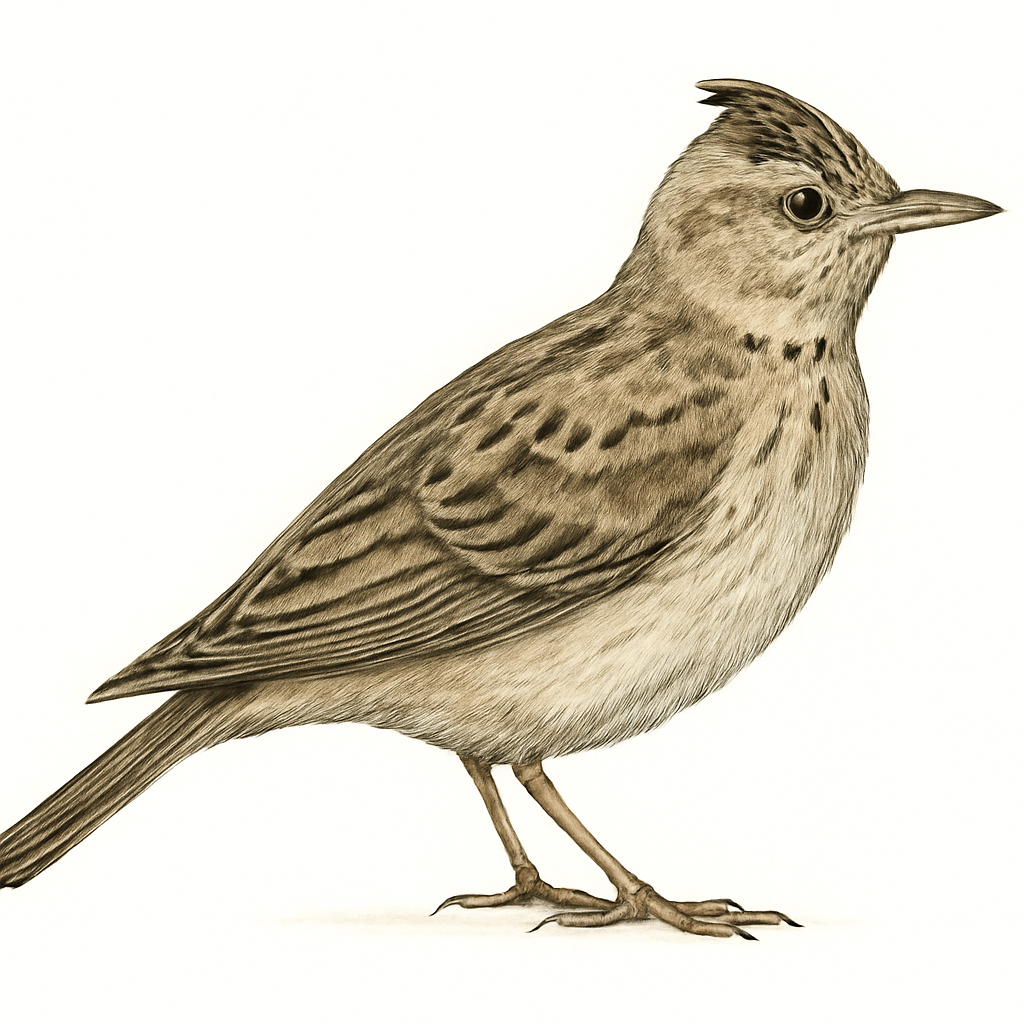 Ilustración de Alondra de Botha