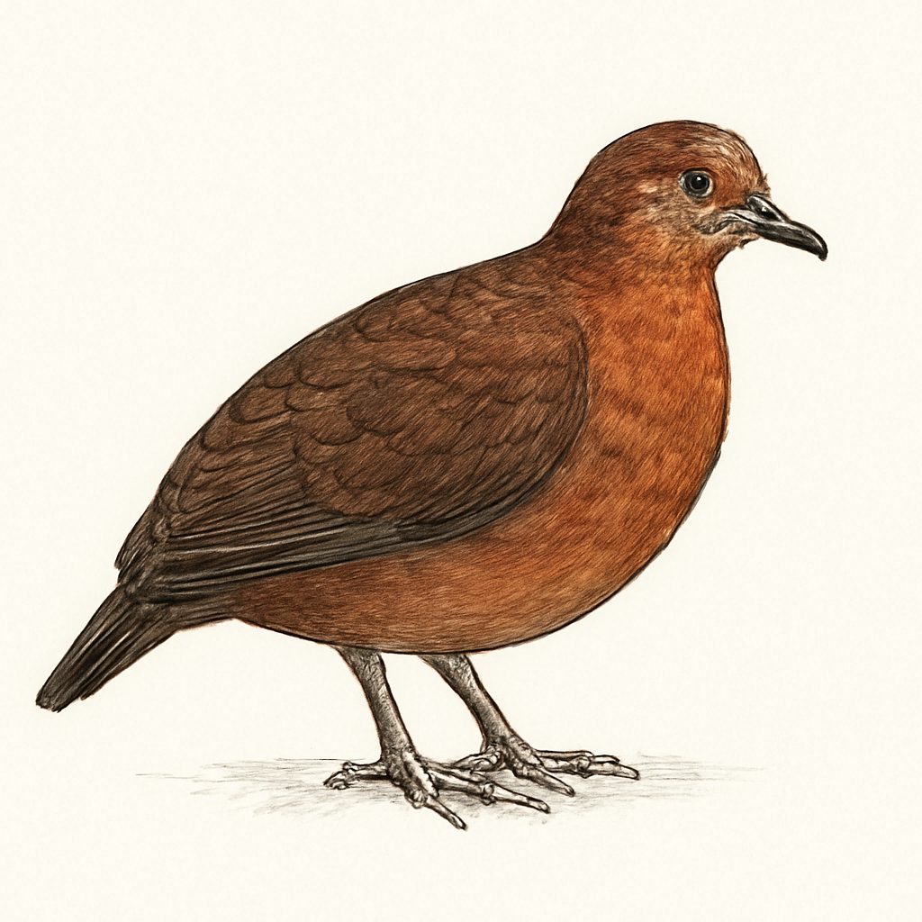 Illustration de Colombe rouviolette