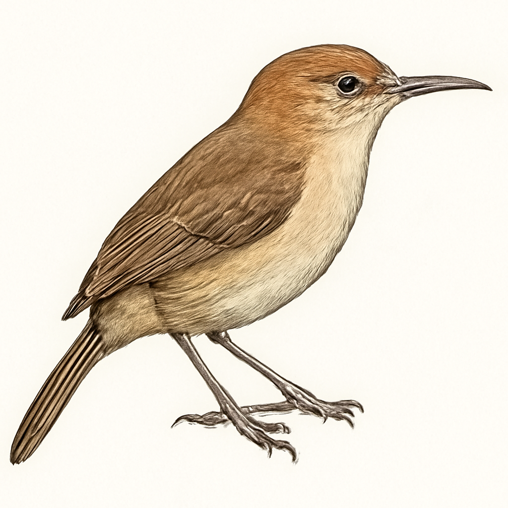 Illustration de Crombec à long bec