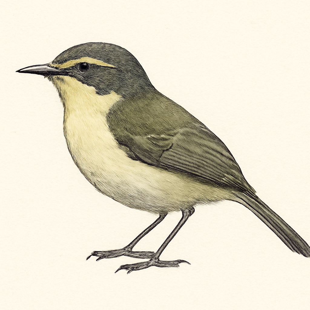 Illustration von Karamoja Apalis