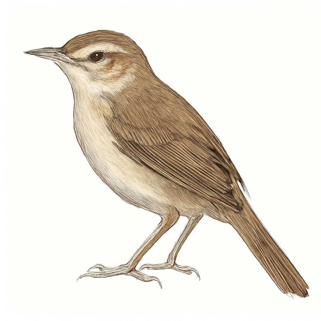 Illustrazione di Hill Prinia