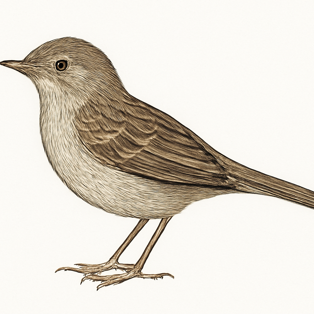 Illustrazione di Ashy Cisticola