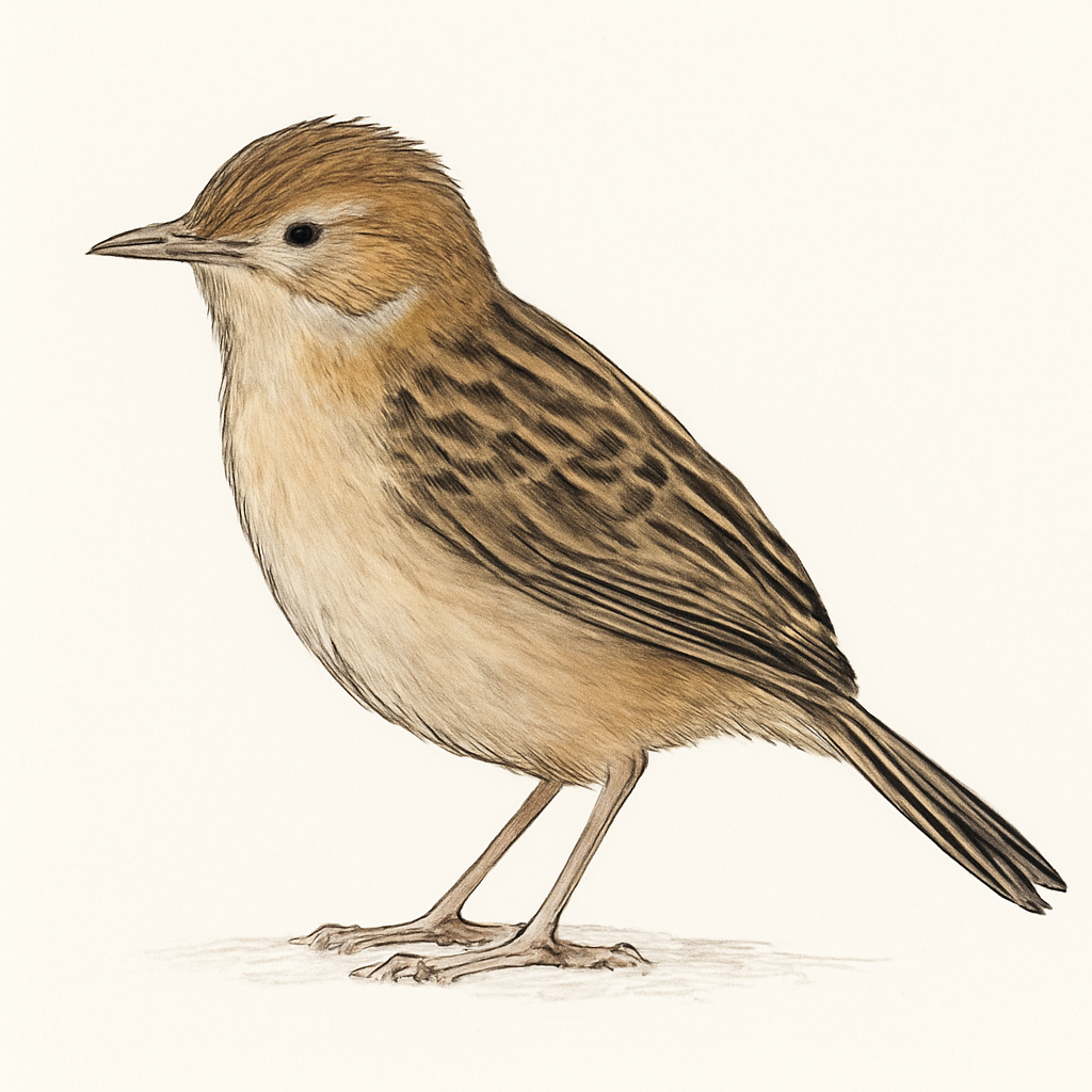 Illustration de Cisticole njombé
