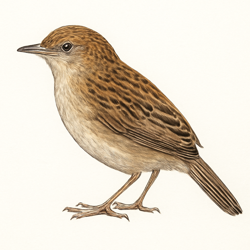 Illustration de Cisticole robuste
