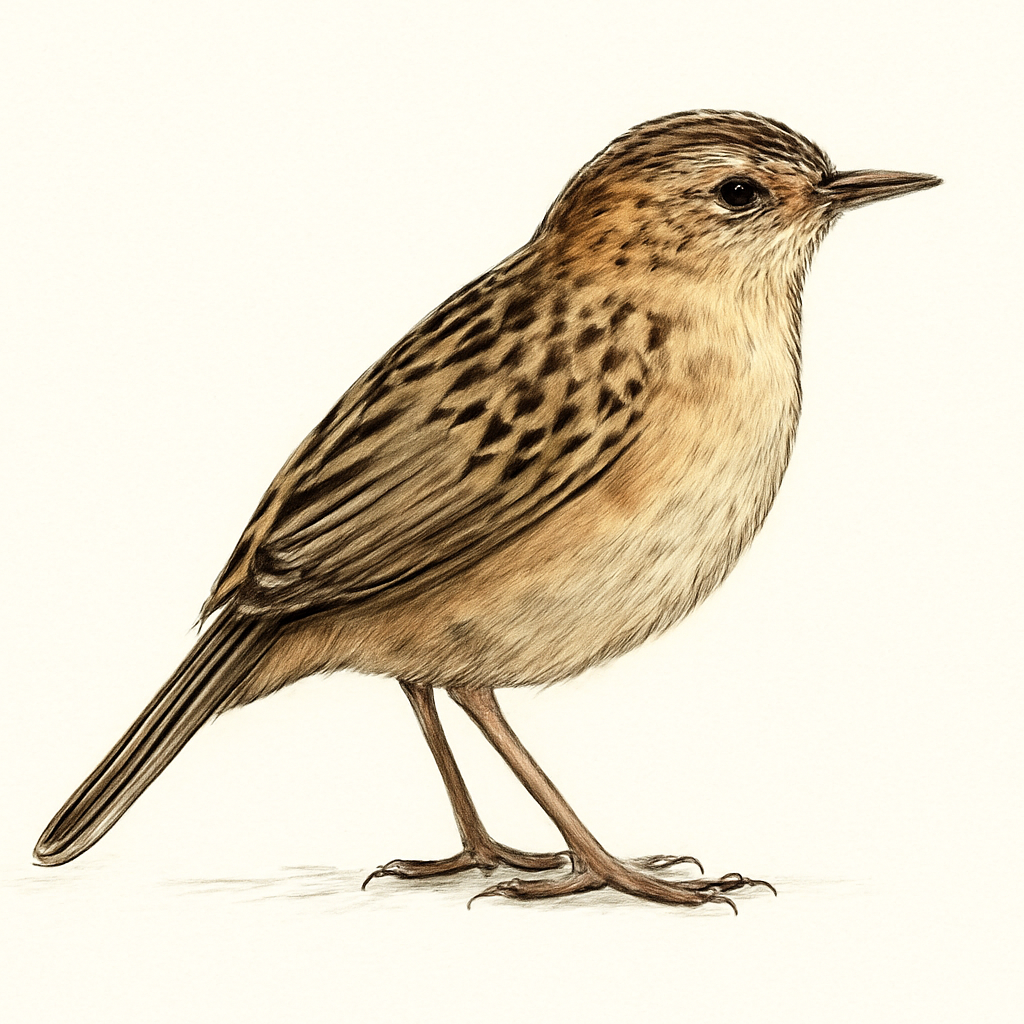 Illustration de Cisticole striée