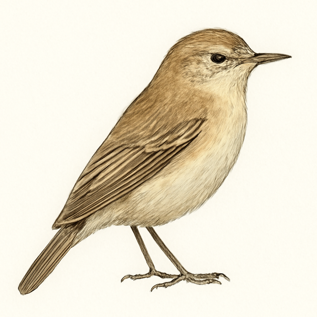 Upcher's Warbler illustration