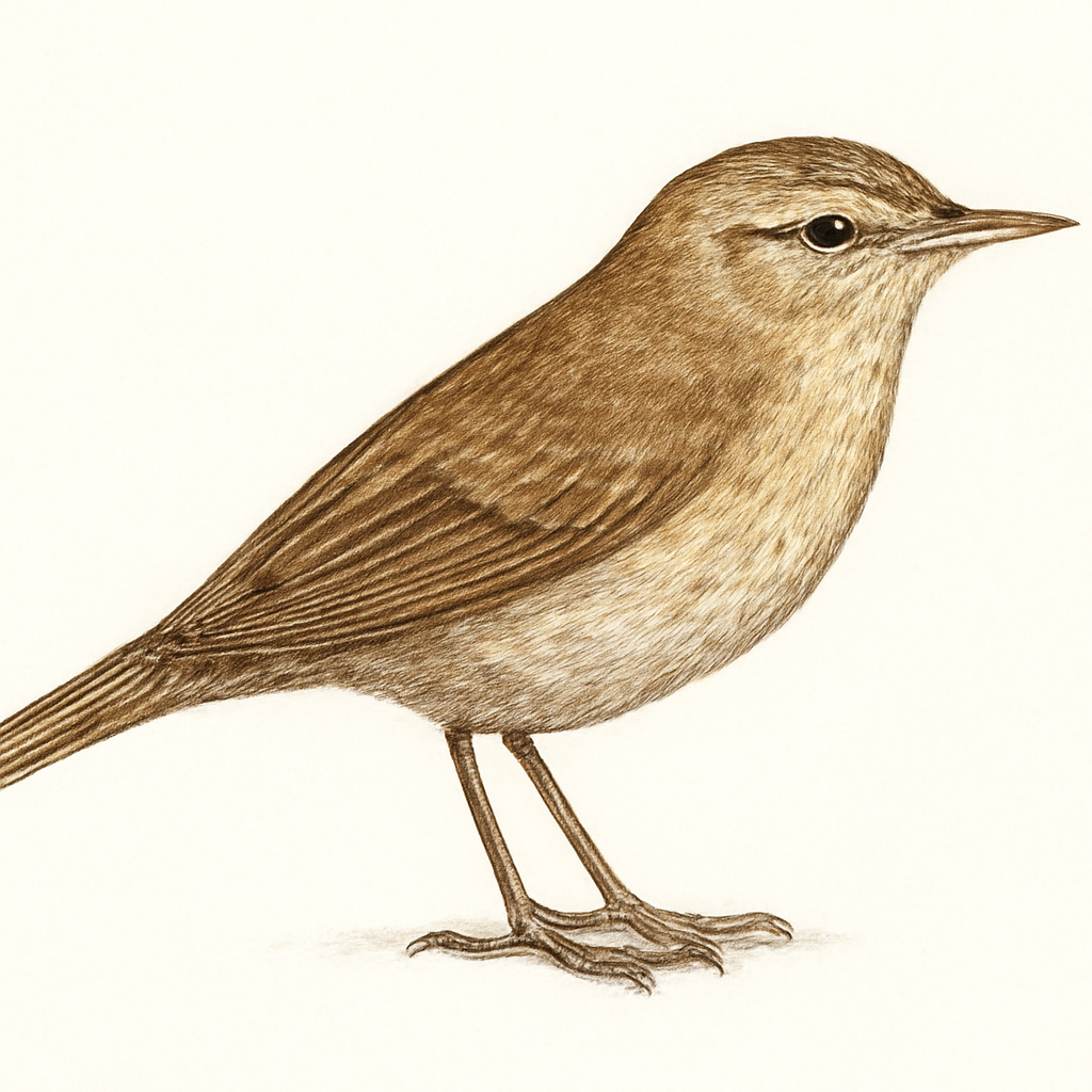 Illustrazione di Sulawesi Bush Warbler