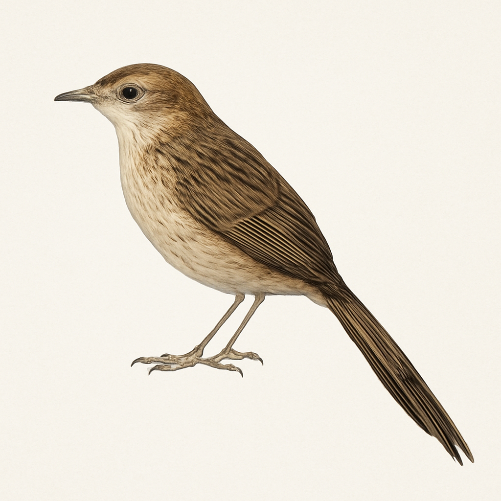 Papuan Grassbird illustration