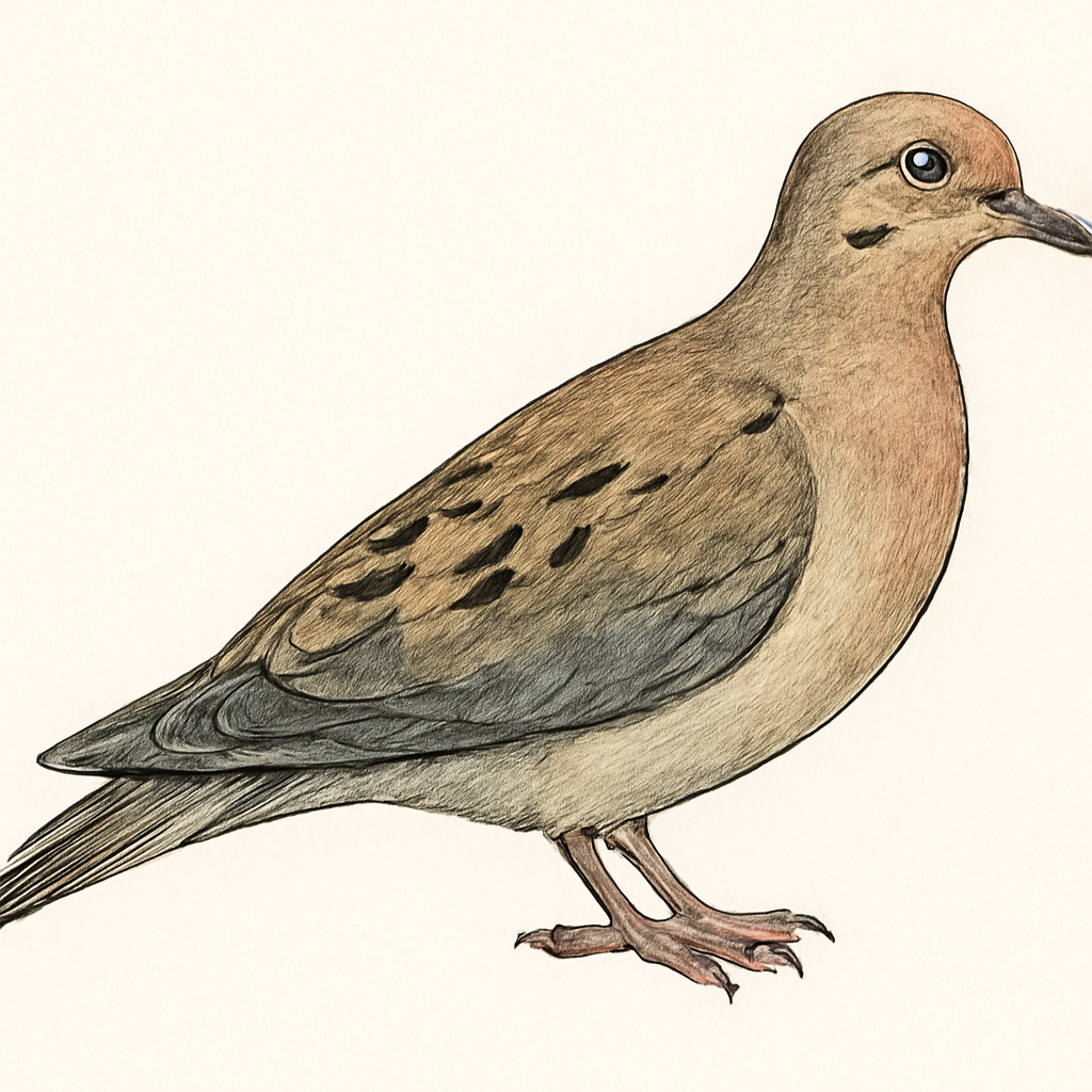 Ilustración de Zenaida Huilota