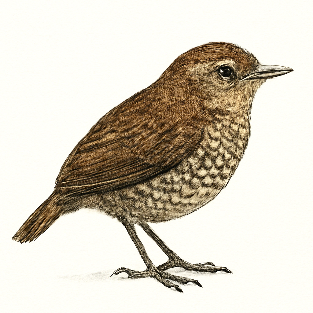 Ilustración de Ratina Ventriblanca