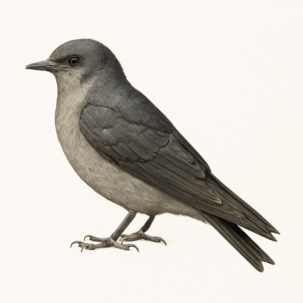 Ilustración de Golondrina Colicuadrada