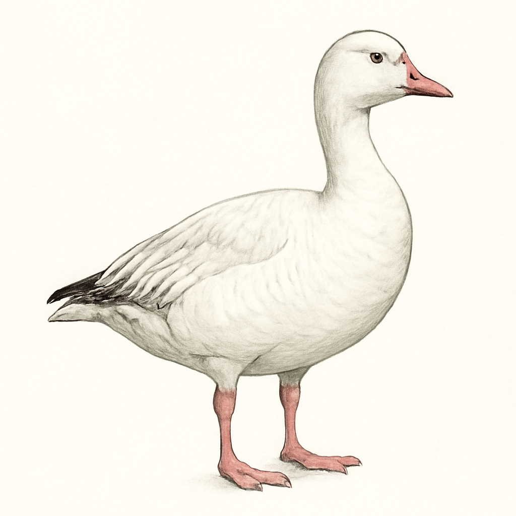 Ross's Goose illustration