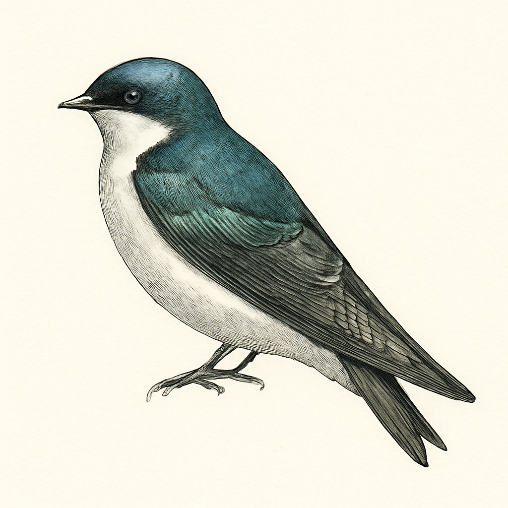 Tree Swallow illustration
