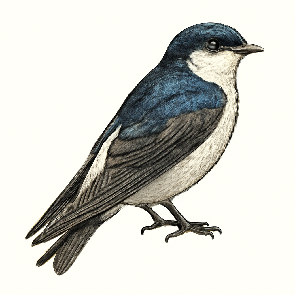 Illustrazione di White-rumped Swallow