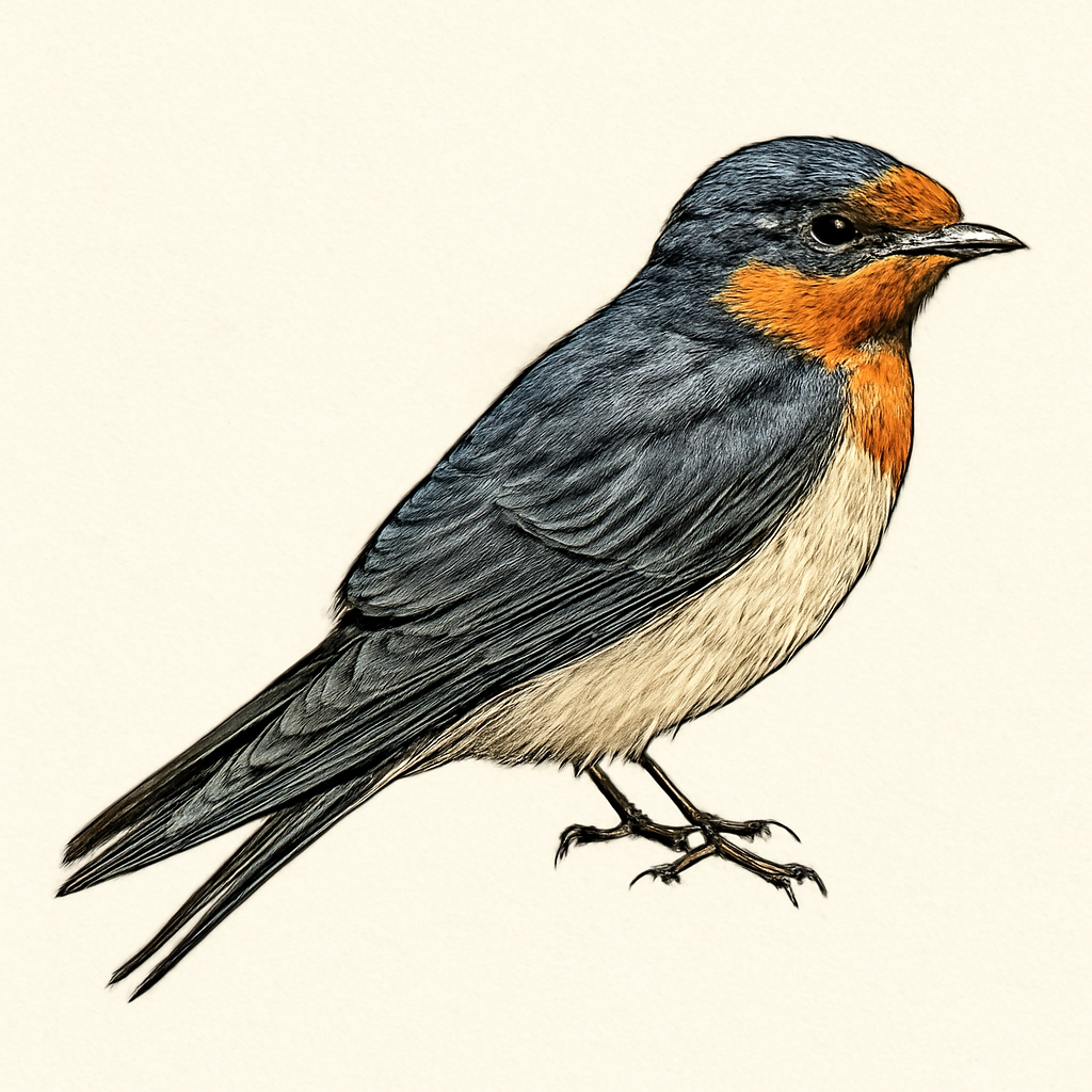Illustration de Hirondelle de Java
