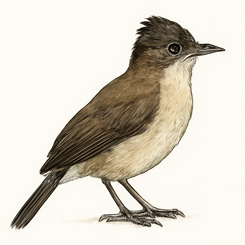Illustrazione di Charlotte's Bulbul